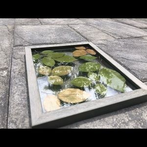 Framed Pressed Leaves